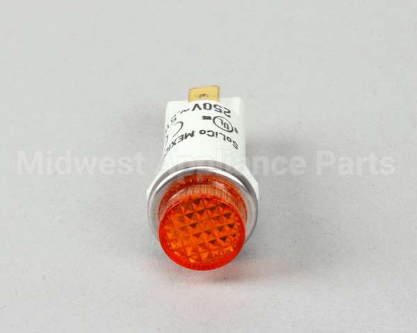16539 Blodgett Light, Ind. 250V Amber, Round