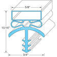 16545 Compatible Bally Door Gasket