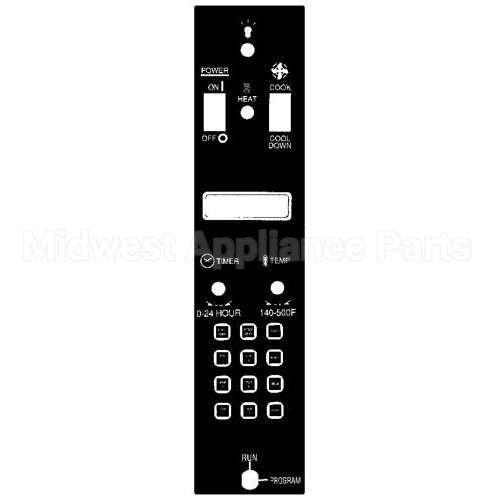 1657710 Compatible Garland Overlay - 12 Key - Cook/Hold