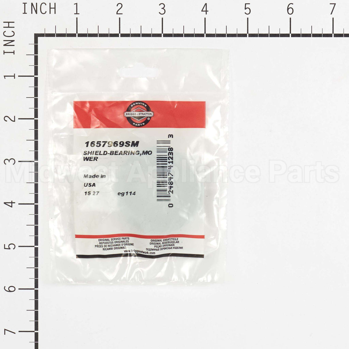 1657969SM Briggs & Stratton Shield-Bearingmower