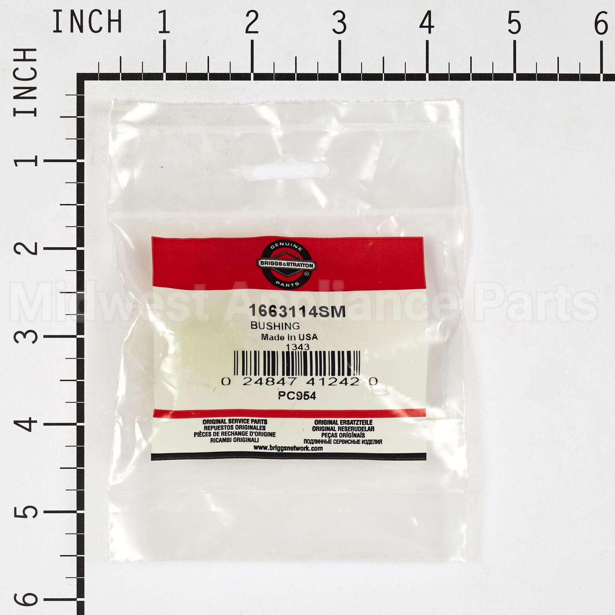 1663114SM Briggs & Stratton Bushing