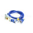 1675BPQ2S60 Compatible Dormont 3/4Dia., 60 Blue Hose, Snapfast, 2 Swiv