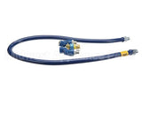 1675BPQ2S72 Dormont 3/4 Dia., 72 Blue Hose, Snapfast, 2 Swiv