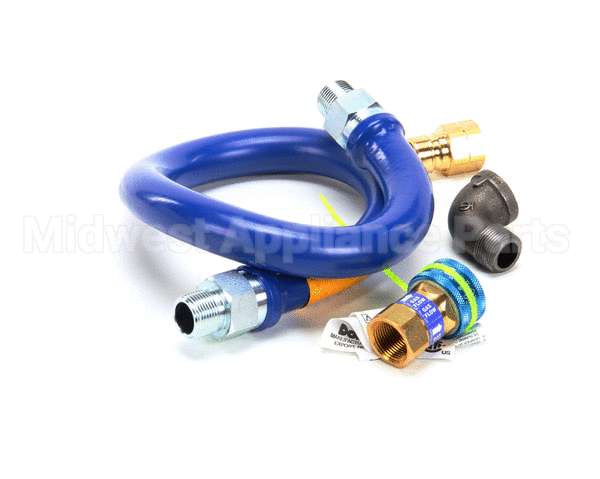 1675BPQ36 Dormont 3/4 Dia., 36 Blue Hose, Snapfast, 1 Elbo