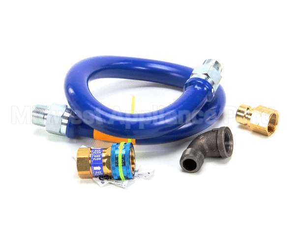 1675BPQ36 Dormont 3/4 Dia., 36 Blue Hose, Snapfast, 1 Elbo