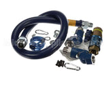 1675KITCF2S48 Dormont 3/4 Dia., 48 Blue Hose, Safety Quik, 2 S