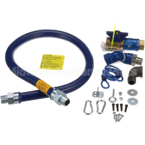 1675KITCFS48 Compatible Dormont Delux Gas Connector 3/4" Pipe 48" Length