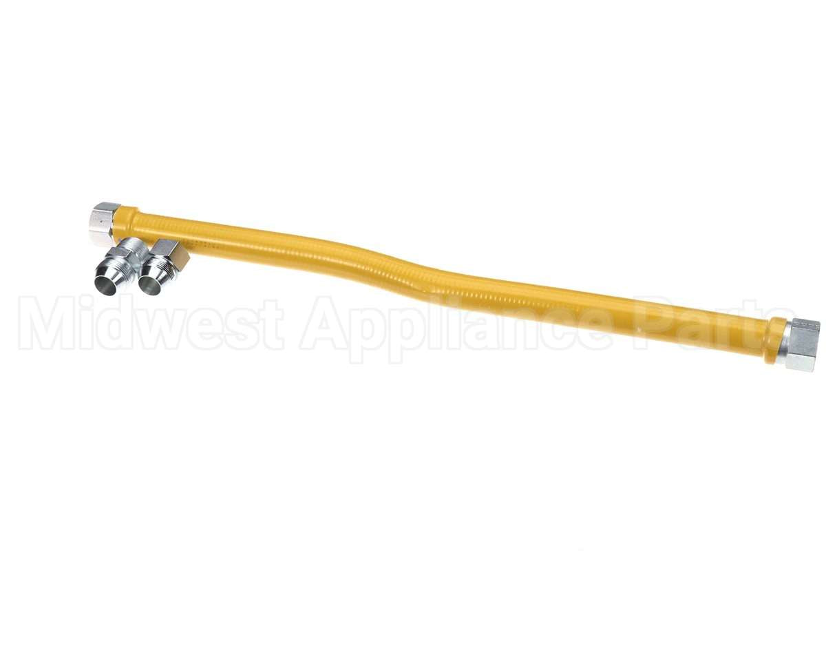 1675NPFS24 Dormont Stationary Gas Connector, 3/4 Dia., 24 L