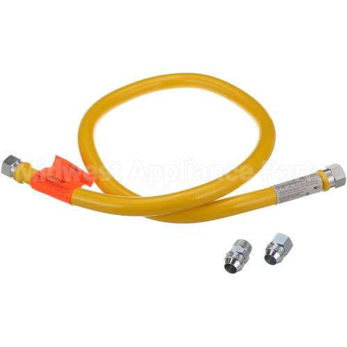 1675NPFS60 Compatible Dormont Coated Gas Connector 3/4" Mpt X 60"
