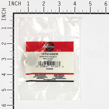 1676148SM Briggs & Stratton Bushing-0.628Idx