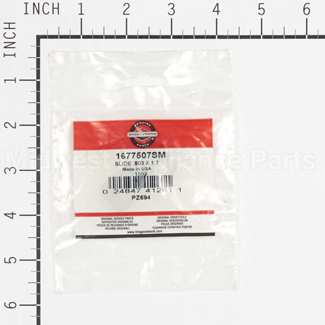 1677507SM Briggs & Stratton Slide .803 X 1.7