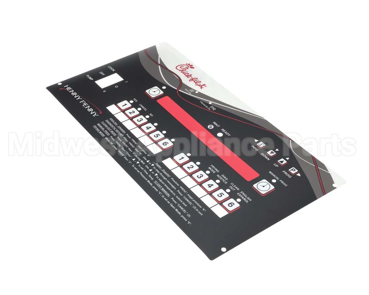 168300 Henny Penny Hybrid Control Decal