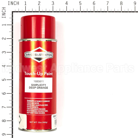 1685611SM Briggs & Stratton Paint-Orange Deep13O