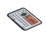 168569 Henny Penny Label-Warning Disc. Power