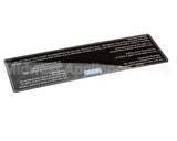 168573 Henny Penny Acrylic Label