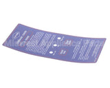 16907 Gaylord C-5000 Mylar Faceplate