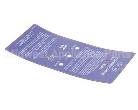 16907 Gaylord C-5000 Mylar Faceplate