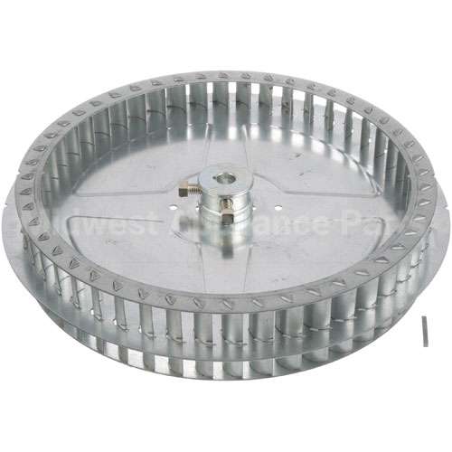 16994 Compatible Blodgett Blower Wheel10-3/4D X 2-1/4W 1/2