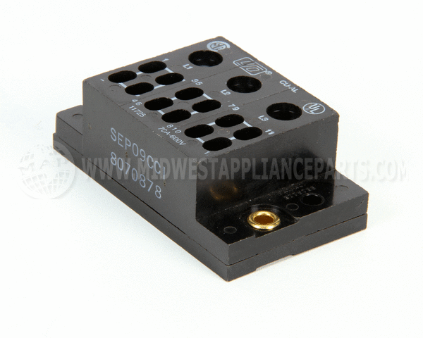 8070878 Frymaster Block Terminal 3Lug 12P