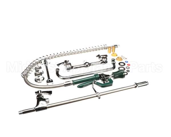 17-109WL Krowne 8 Center Wall Mount Pre-Rinse With Add-O