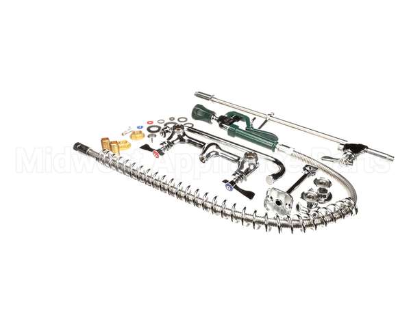 17-109WL Krowne 8 Center Wall Mount Pre-Rinse With Add-O