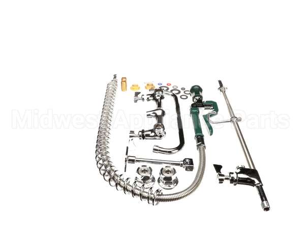 17-109WL Krowne 8 Center Wall Mount Pre-Rinse With Add-O