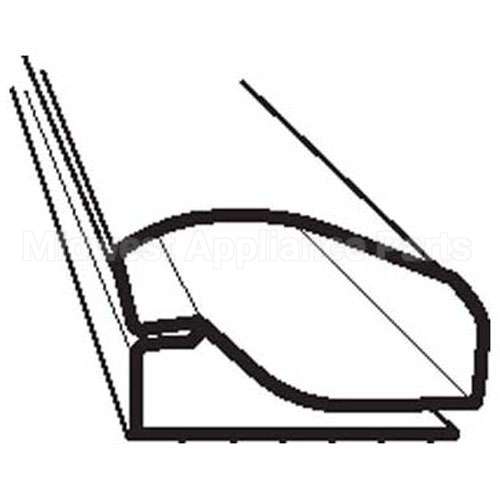 17020-2059 Compatible Carter Hoffman Gasket, Door (20 X 47)