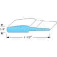 1702190 Compatible Delfield Gasket, Silicone - Per Foot