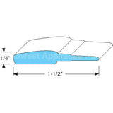 1702190 Compatible Delfield Gasket, Silicone - Per Foot
