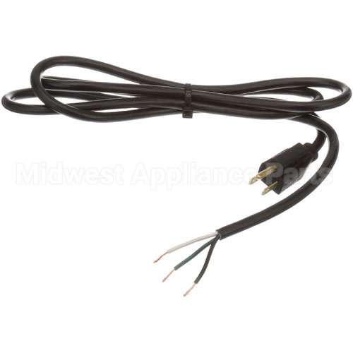 17023 Compatible Vollrath Cord - 6Ft 13A 120V 16G 3-Wire