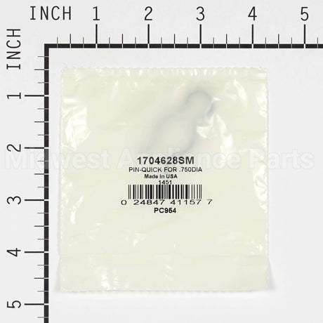 1704628SM Briggs & Stratton Pin-Quick For .750Dia