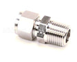17111 Broaster Connector Comp 1/2 Od X 1/2 Npt