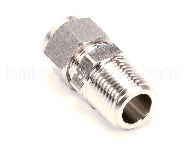 17111 Broaster Connector Comp 1/2 Od X 1/2 Npt