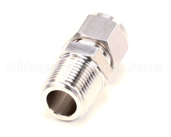 17111 Broaster Connector Comp 1/2 Od X 1/2 Npt