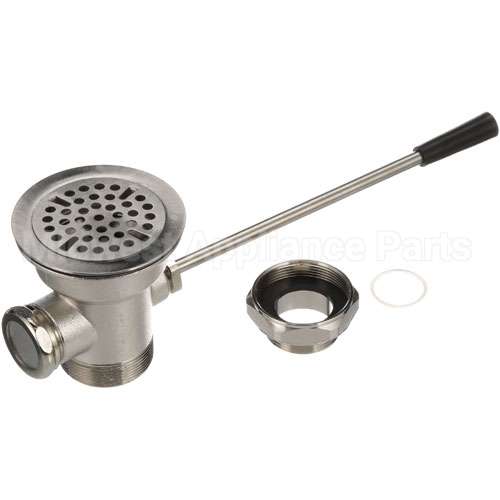 1715-1015-1000 Compatible Standard Keil Waste Drain - 3" Sink Opening, Lever