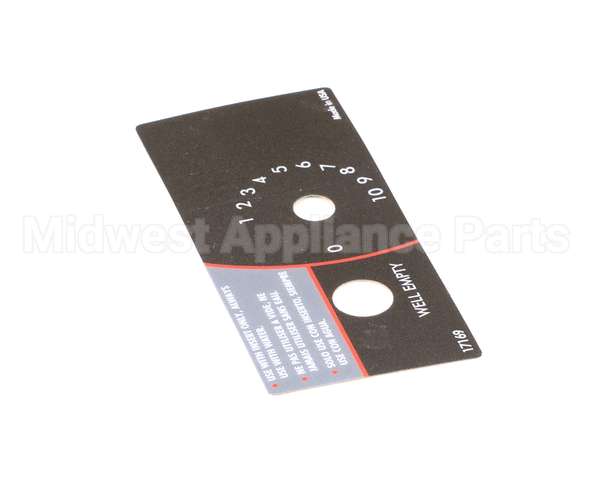 17169-1 Vollrath Label Control