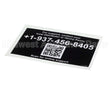 171752 Henny Penny Label-Tech Support, Intl