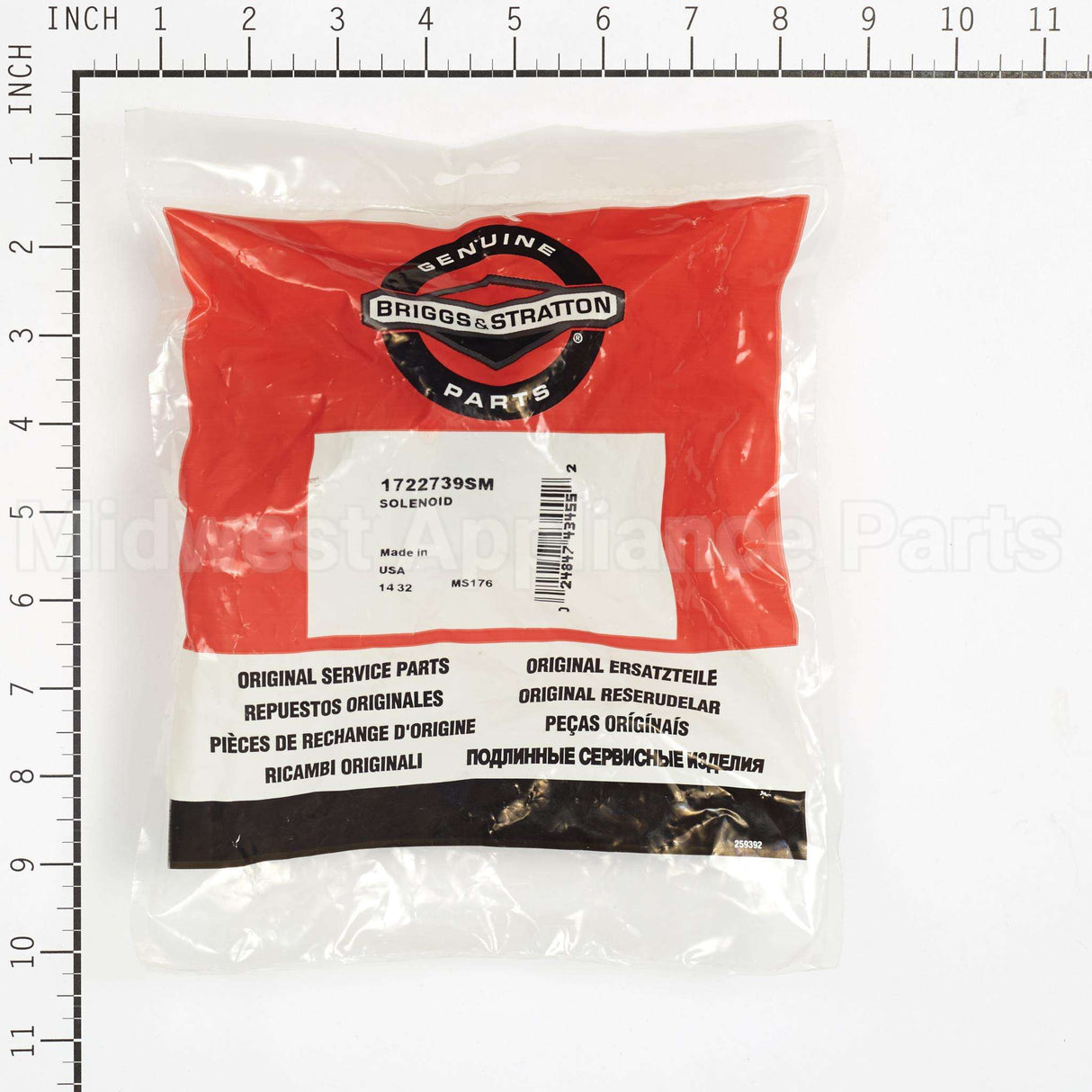 1722739SM Briggs & Stratton Solenoid