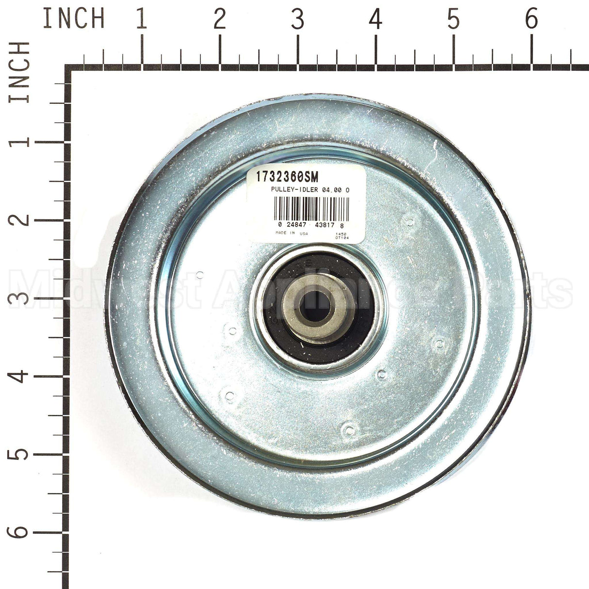 1732360SM Briggs & Stratton Pulley-Idler 04.00 Od
