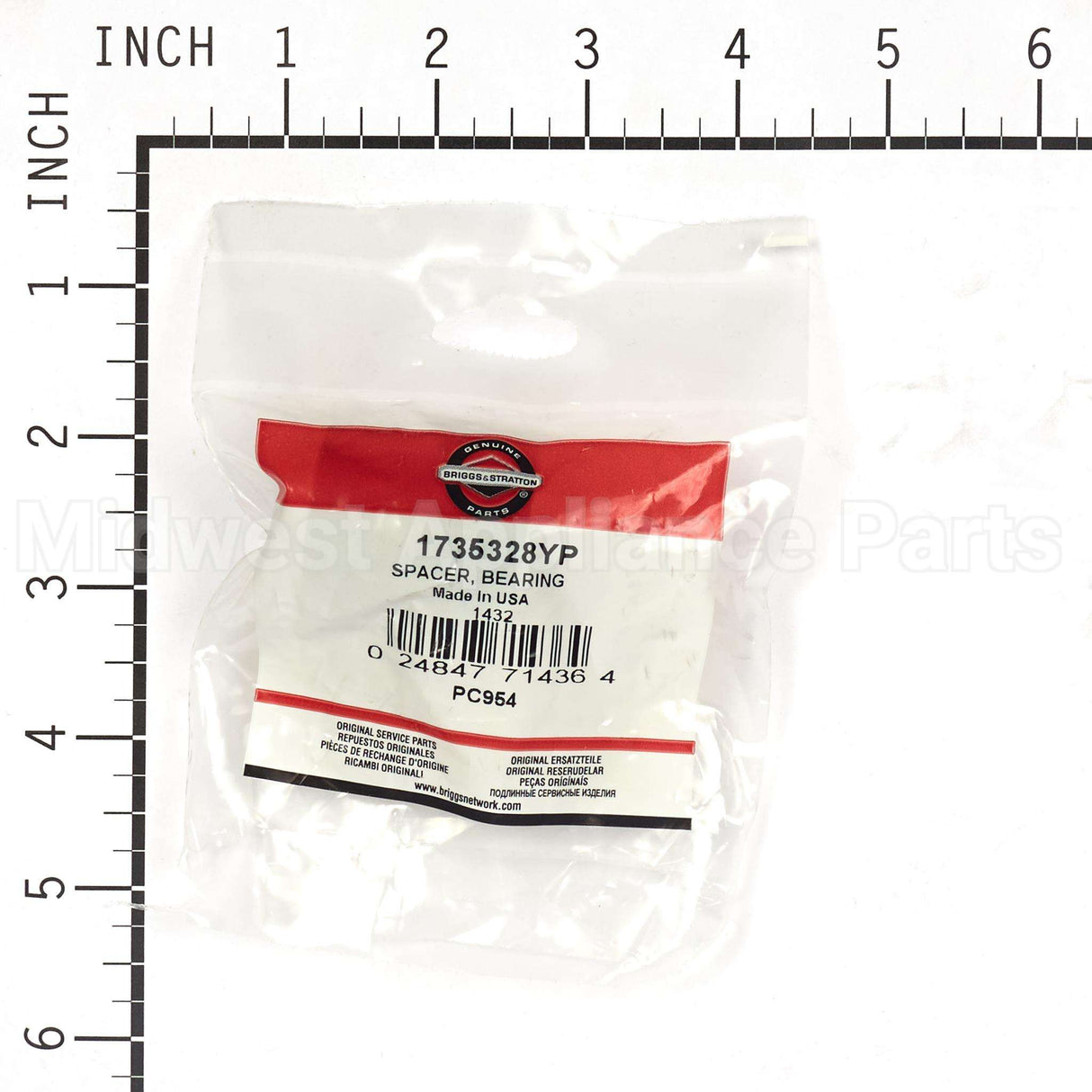 1735328YP Briggs & Stratton Spacer Bearing