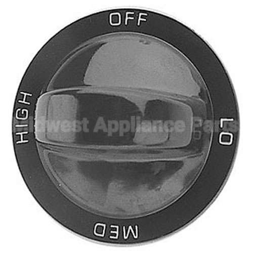17469 Compatible Blodgett Knob 2 D, Off-Lo-Med-High