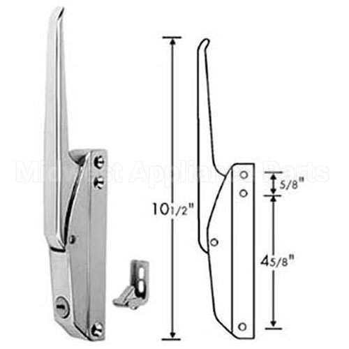 174C00004 Compatible Kason Kason - 10 Latch (W/Strike/Lk)