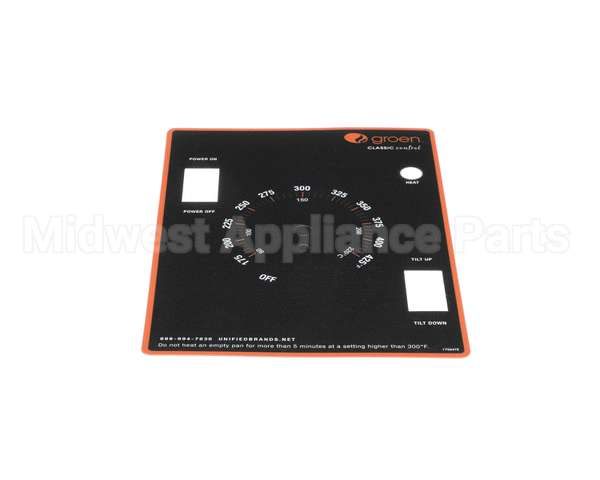 175047 Groen Overlay, Braising Pan