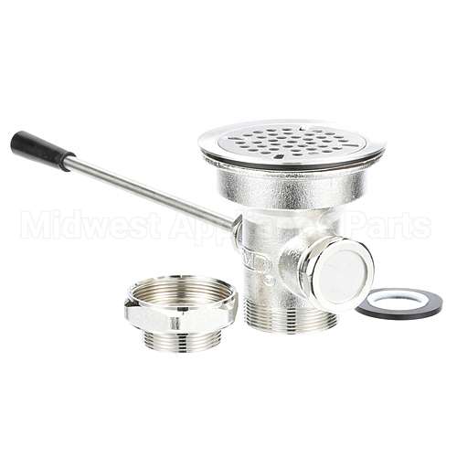 1755-1015-1000 Compatible Standard Keil Waste Drain - 3-1/2" Sink Opening, Lever