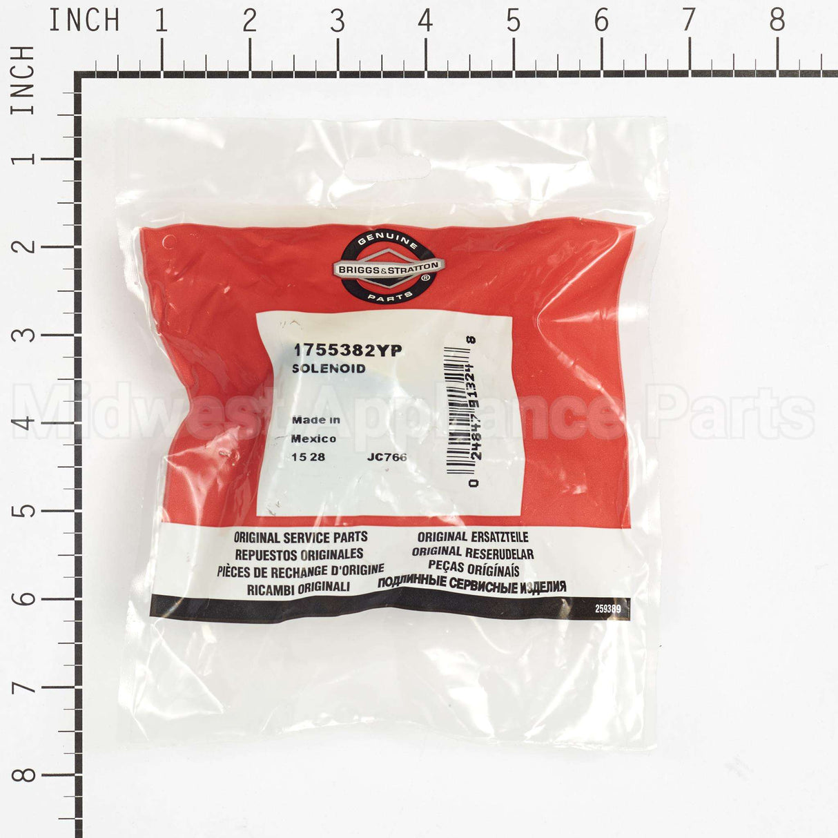 1755382YP Briggs & Stratton Solenoid