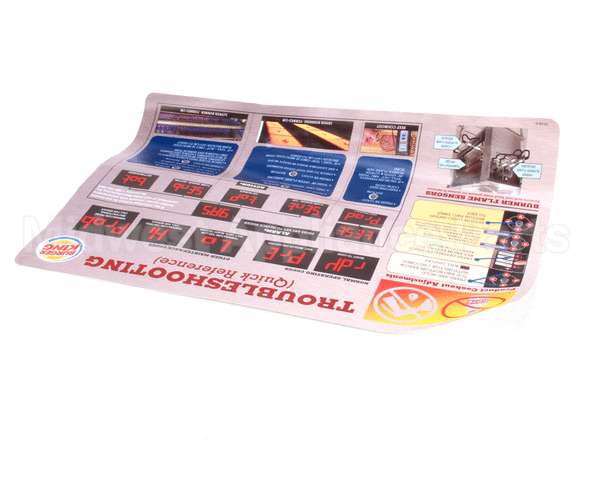 175779 Duke Label,Troubleshooting Chart Do