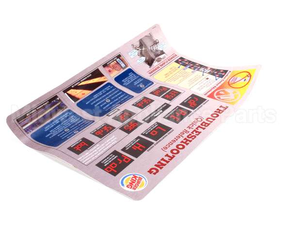 175779 Duke Label,Troubleshooting Chart Do