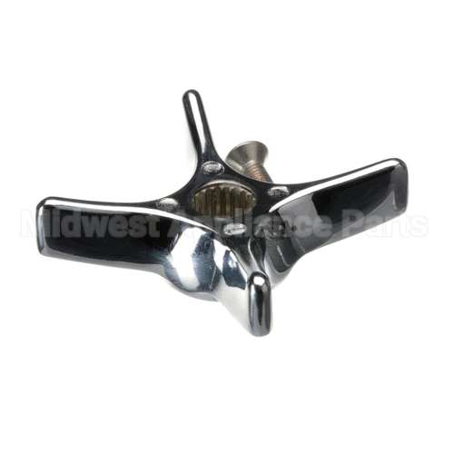 175FC T&S Brass 4Arm Kitchen Handle W Cold Button & Sc