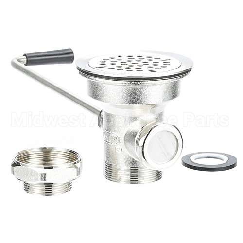 1760-1020-1000 Compatible Standard Keil Waste Drain - 3-1/2" Sink Opening, Twist