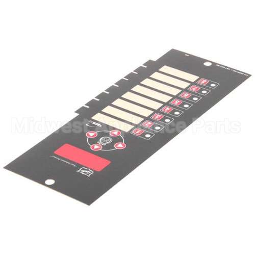 176007 Compatible Duke Broiler Control Overlay